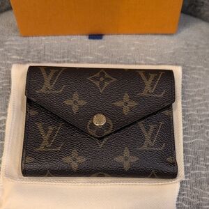 Louis Vuitton Brown Monogram Compact Wallet